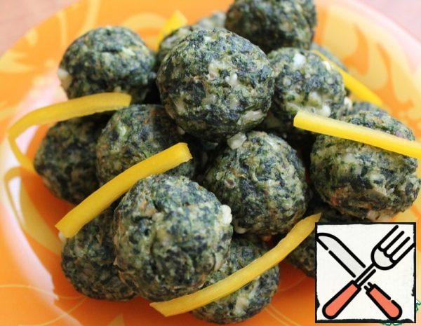 Balls of Spinach Recipe