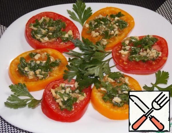 Tomato Snack Bars with a Nutty Touch Recipe