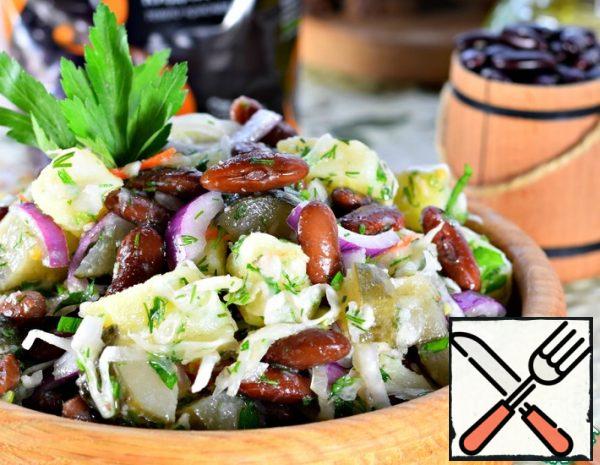 Vegetable Salad with Beans Recipe