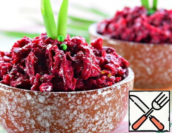 Spicy Appetizer of Beet Recipe