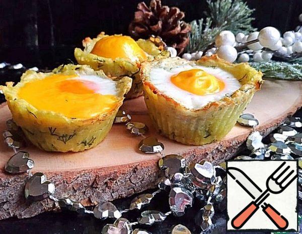Potato Baskets with Egg Recipe