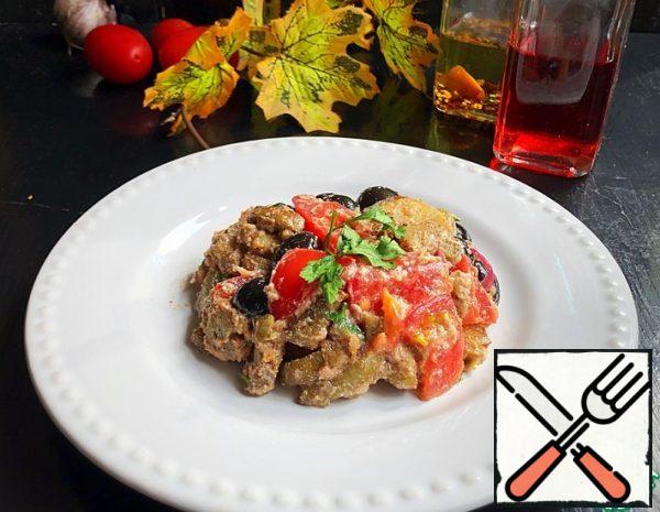 Salad with Eggplant Recipe