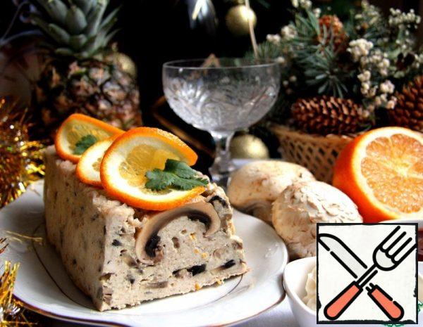 Terrine of Chicken with Mushrooms Recipe