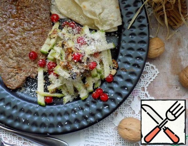 Green Radish Salad with Meat Recipe