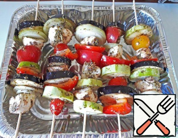 Vegetables with Mushrooms Recipe