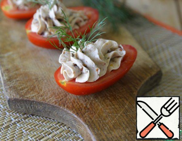Tomatoes stuffed with Cottage Cheese Recipe