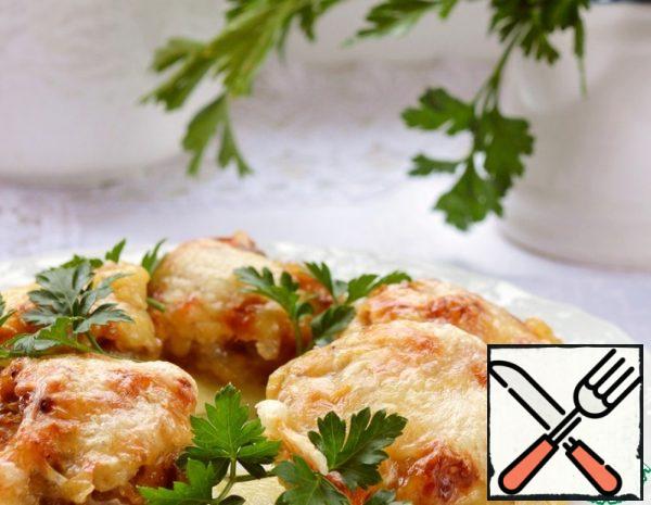 Mushrooms with Chicken and Pineapples Recipe