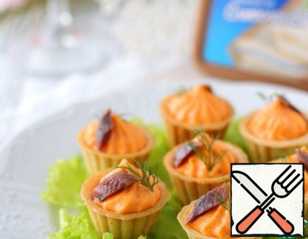 Appetizer with Cream Cheese and Anchovies Recipe