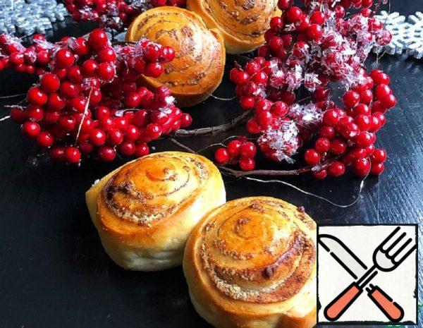 Cinnamon and Walnut Buns Recipe