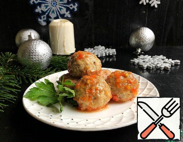 Mini Meatballs with Olives Recipe