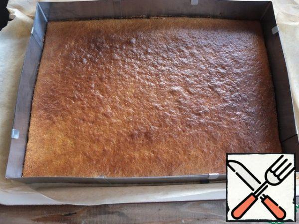 Here is such a ruddy sponge cake I came out.