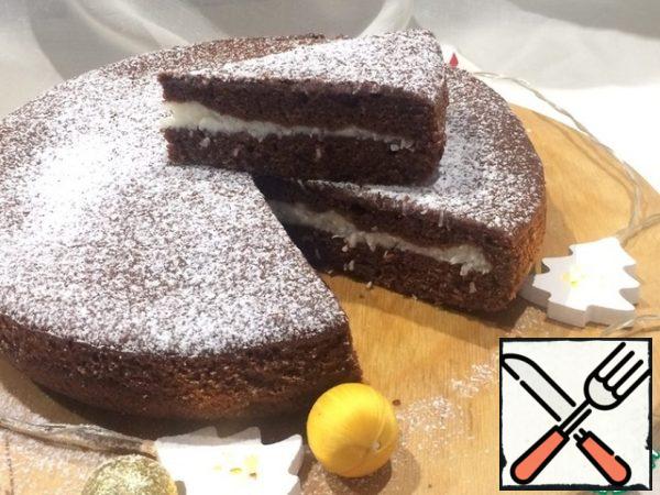 Here is such a chocolate-coconut cake we have turned out!
I will be very happy if you like my recipe!
Write comments.
Bon Appetit!
