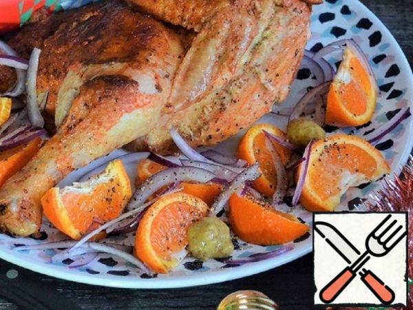 Beer Chicken with Mustard and Peppers Recipe