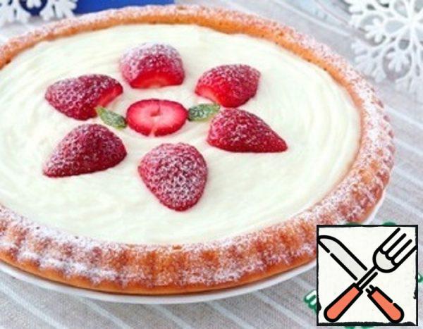 Pie "Tenderness" with Orange Flavor Recipe