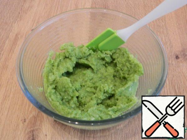 
Very nice green puree turned out.
