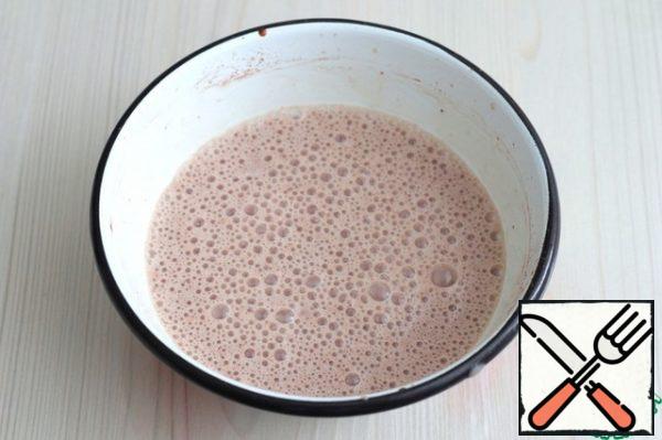 Stir the mixture.