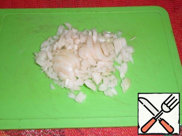 Chop the onion
