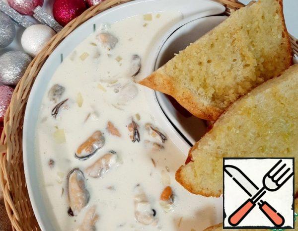 Mussels in Cream Sauce Recipe