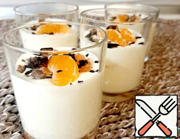 Dessert with White Chocolate Recipe