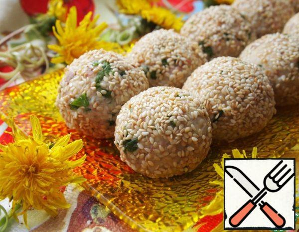 Salad Balls with Cod Liver Recipe