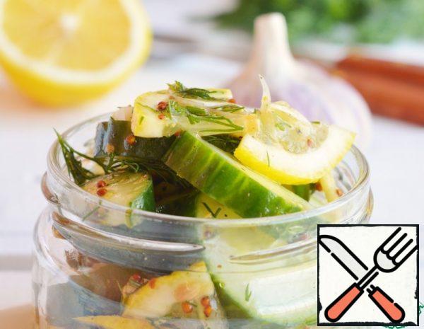 Pickled Cucumbers with Lemon Recipe