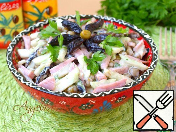 Serve the salad in a nice salad bowl.
