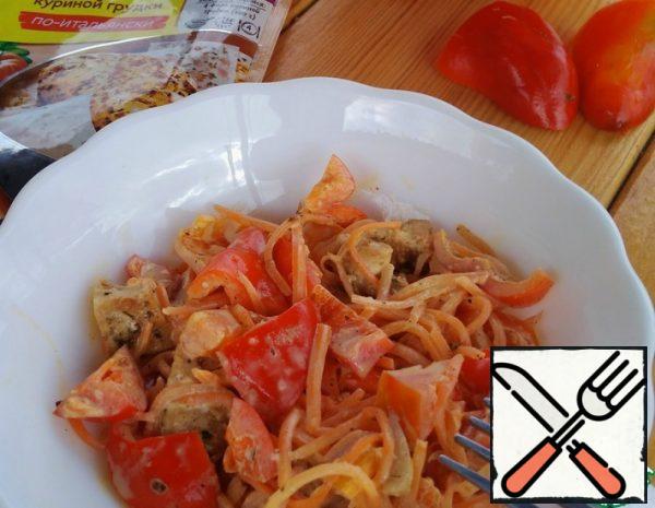 Salad with Chicken Fillet Recipe