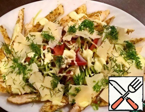 Light Salad with Chicken Recipe