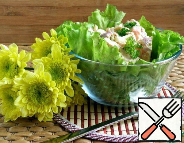 Salad with Chicken and Cauliflower Recipe