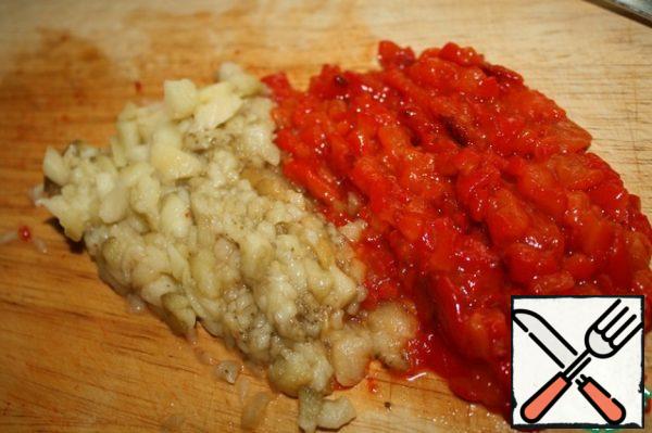 Fry the nuts either in a frying pan or in a microwave oven.