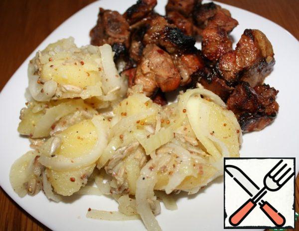 Warm Potato Salad with Seeds Recipe