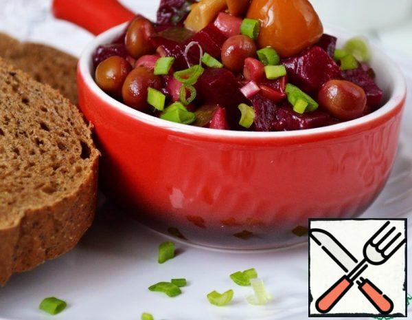 Beetroot Salad with Mushrooms Recipe