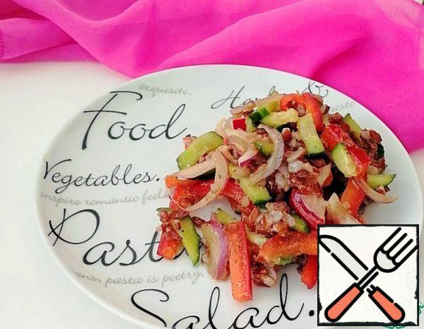 Salad with Red Rice Recipe