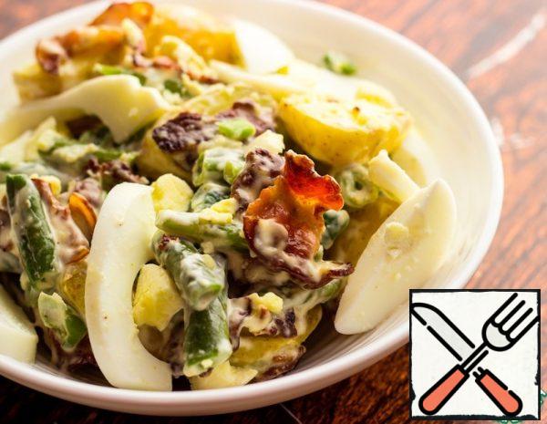 Potato Salad with Bacon and Beans Recipe
