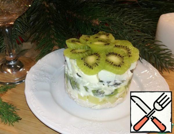 Salad with Chicken and Kiwi Recipe