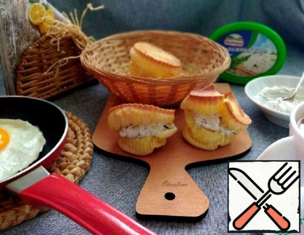 Popovers with Curd Cheese Recipe