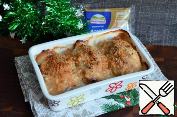 Bake for 25-30 minutes at 190-200 degrees, until a beautiful blush.