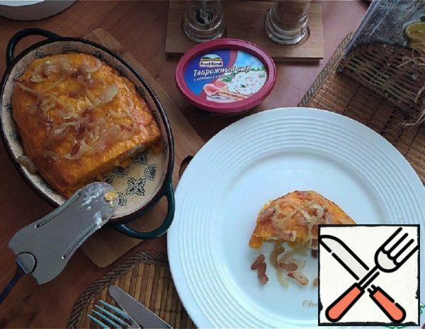 Potato Pumpkin Pie with Cheese Recipe