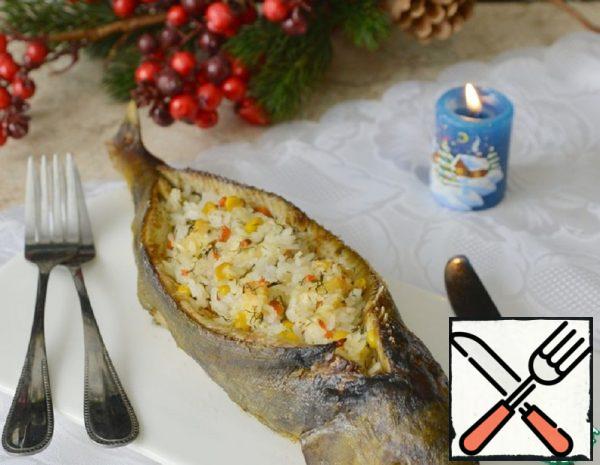 Perch Stuffed with Rice "Festive" Recipe
