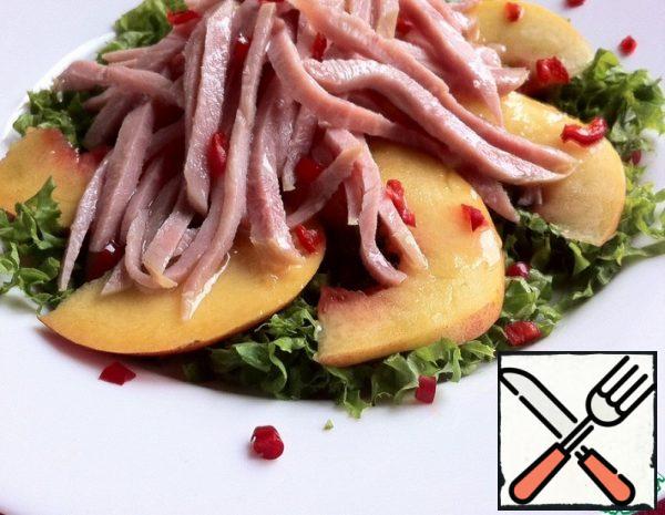 Salad with Ham and Nectarines Recipe