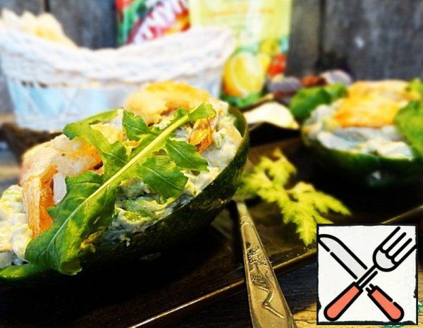 Salad with Shrimp and Avocado Recipe
