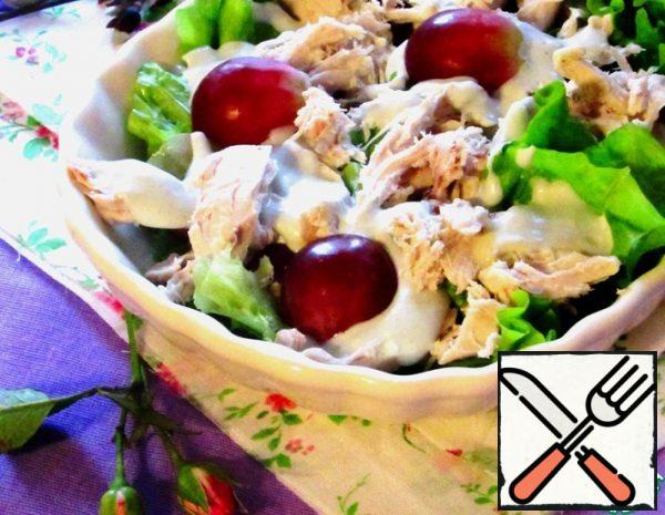 Salad with Chicken and Grapes Recipe