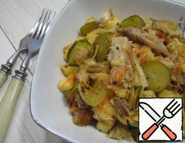 Fish Salad with Apple Recipe