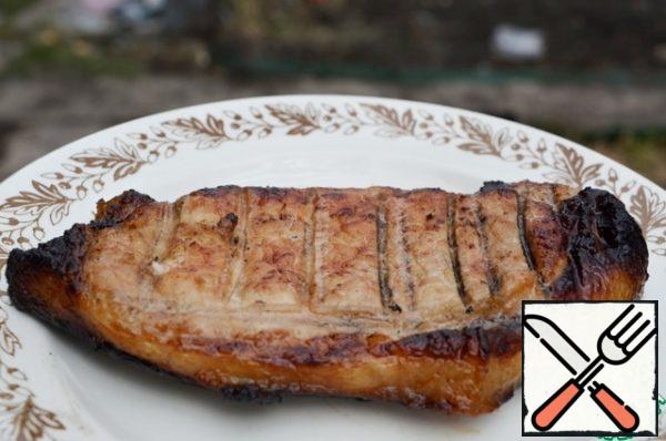 Fry on the grill until tender. That's it!