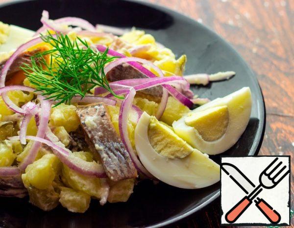 Salad with Herring Recipe