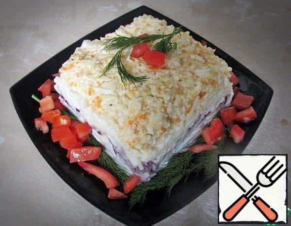 Salad with Squid and Apple Recipe