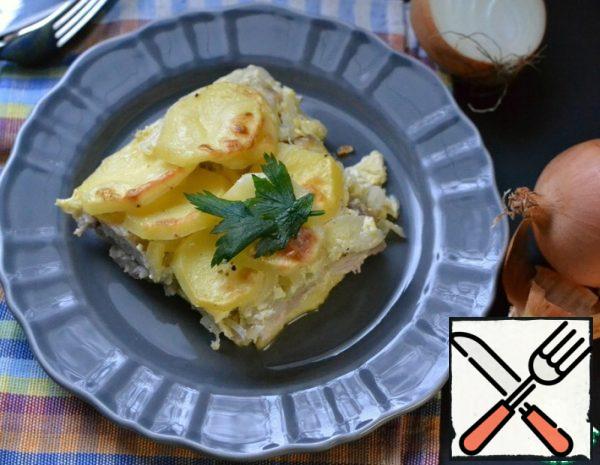 Potato Casserole with Chicken Recipe