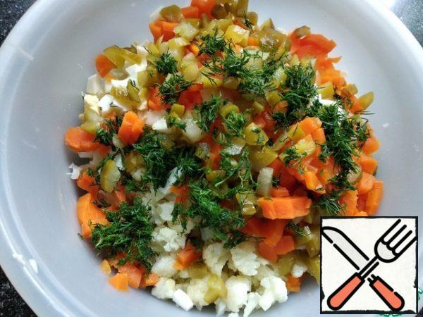 Combine all the ingredients. Add salt.