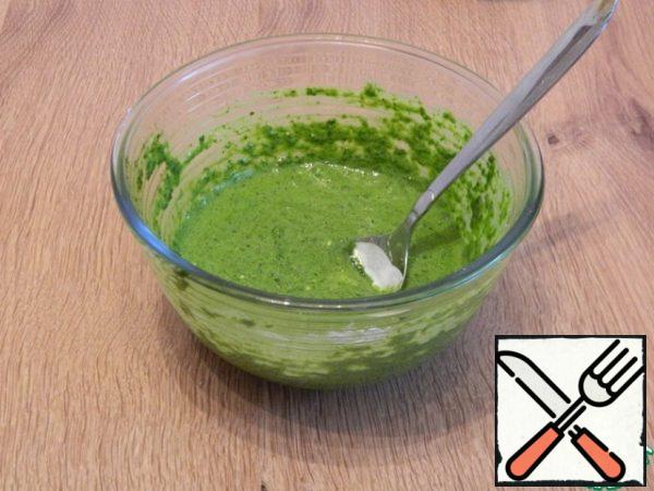 It will turn out such a green mass.