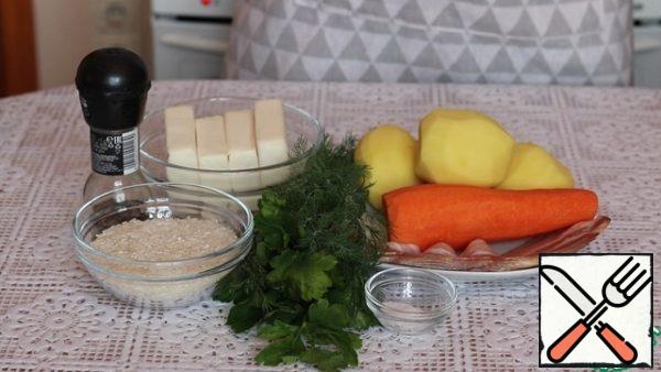 Prepare all the ingredients.